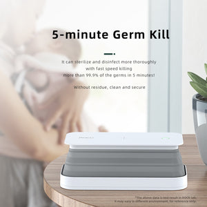 Portable Phone Sterilizer with Wireless Fast Charger